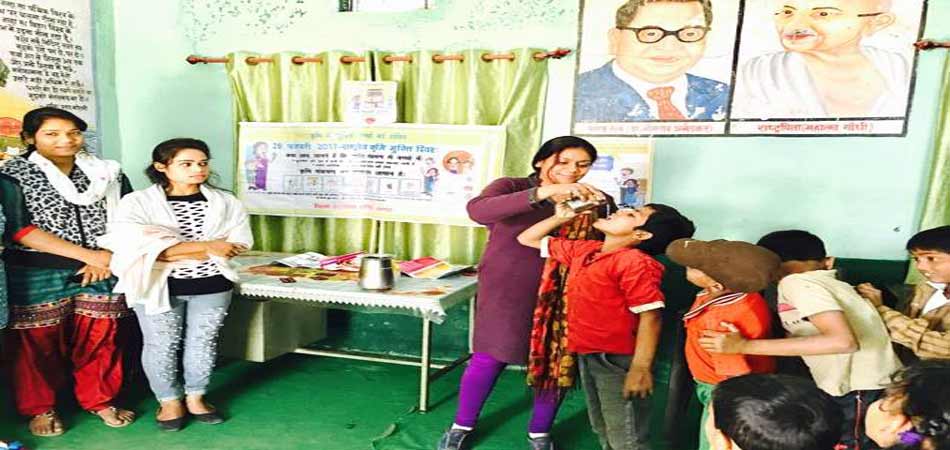 28 फरवरी,2017 राष्ट्रीय कृमि सुरक्षित दिवस -3