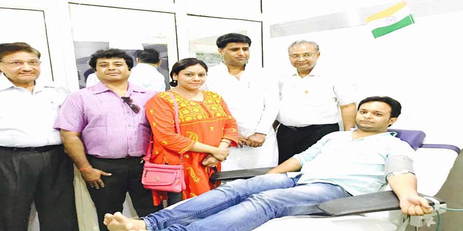 रक्तदान जागरूकता एवं सेवा समिति का ब्लड डोनेशन कैंप सचिव पद की जिम्मेदारी2